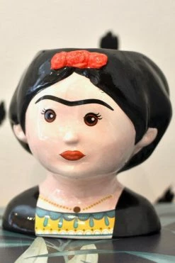 The Home Collection Large Frida Kahlo Ceramic Pot 7 The Home Collection Large Frida Kahlo Ceramic Pot