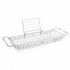 The Home Collection Chrome Bath Tub Caddy 2 The Home Collection Chrome Bath Tub Caddy