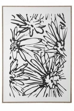 The Home Collection Daisy Abstract Canvas