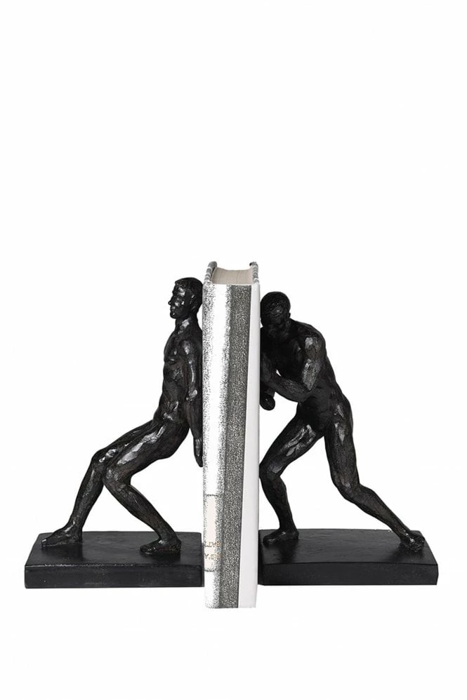 The Home Collection Push And Pull Men Bookends 3 The Home Collection Push And Pull Men Bookends