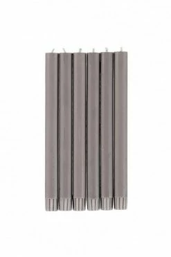 The Home Collection Dinner Candles Set Of 6 In Fawn