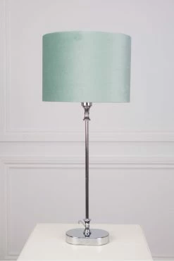 The Home Collection Velours Shade In Ocean 9 The Home Collection Velours Shade In Ocean