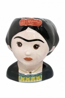 The Home Collection Large Frida Kahlo Ceramic Pot