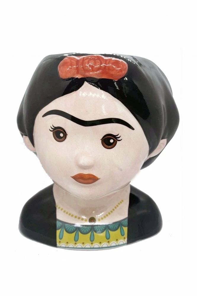The Home Collection Large Frida Kahlo Ceramic Pot 3 The Home Collection Large Frida Kahlo Ceramic Pot