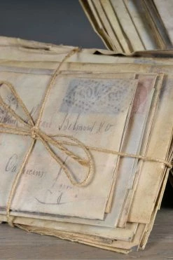 The Home Collection Pack Of Old Envelopes Tied With String