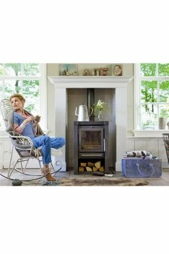 The Home Collection Magazine Holder In Grey