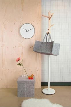 The Home Collection Magazine Holder In Grey