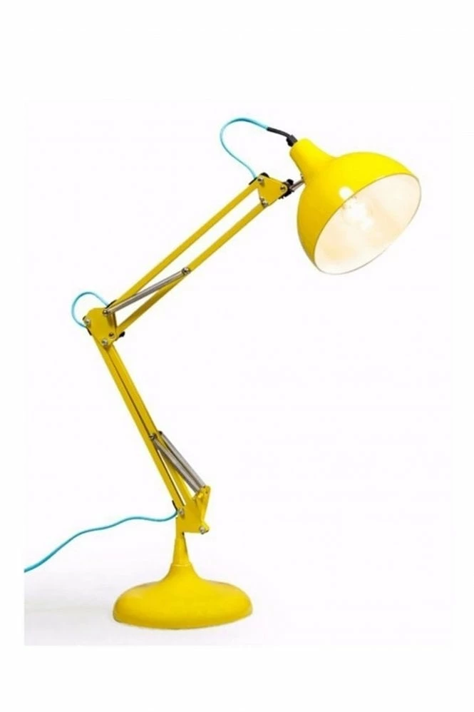 The Home Collection Yellow Traditional Desk Lamp 3 The Home Collection Yellow Traditional Desk Lamp
