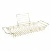 The Home Collection Gold Bath Tub Caddy 2 The Home Collection Gold Bath Tub Caddy