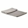The Home Collection Stripe Silver Grey Throw 2 The Home Collection Stripe Silver Grey Throw