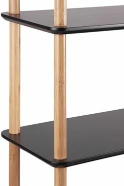 The Home Collection Cabinet Simplicity Bamboo In Black