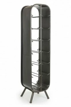 The Home Collection Camden Metal 14 Bottle Industrial Wine Rack