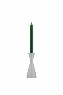 The Home Collection Gull Grey Candle Holder