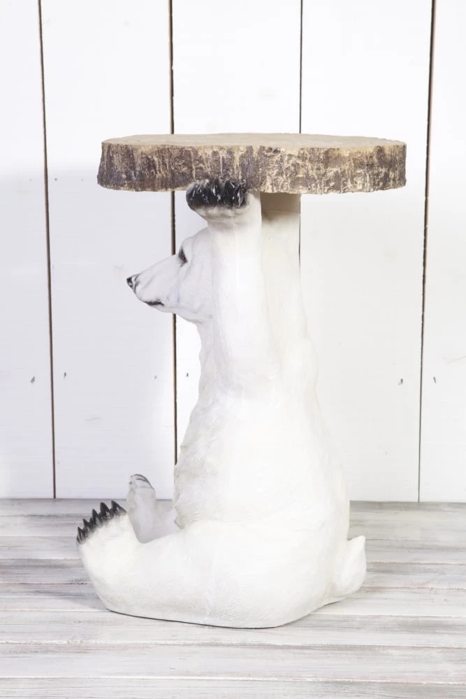 The Home Collection Polar Bear Side Table 3 The Home Collection Polar Bear Side Table