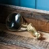 The Home Collection Gold Hand Magnifying Glass 2 The Home Collection Gold Hand Magnifying Glass