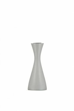 The Home Collection Gull Grey Candle Holder