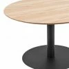 The Home Collection Coffee Table Dot Steel In Oak Veneer