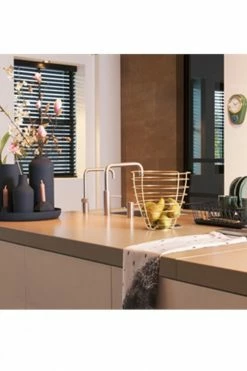 The Home Collection Gold Linea Fruit Basket