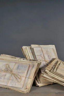 The Home Collection Pack Of Old Envelopes Tied With String