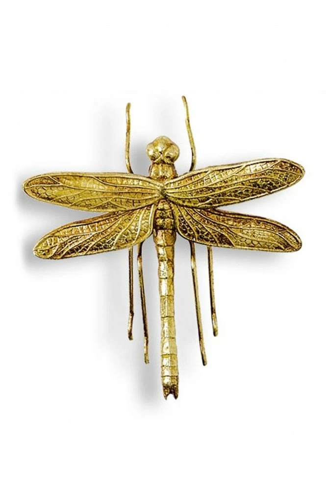 The Home Collection Small Antique Gold Dragonfly Wall Art Figure 3 The Home Collection Small Antique Gold Dragonfly Wall Art Figure