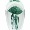 The Home Collection Large Fern Green Glass Jellyfish Paperweight 1 The Home Collection Large Fern Green Glass Jellyfish Paperweight