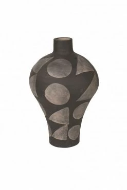 The Home Collection Black Terracotta Vase