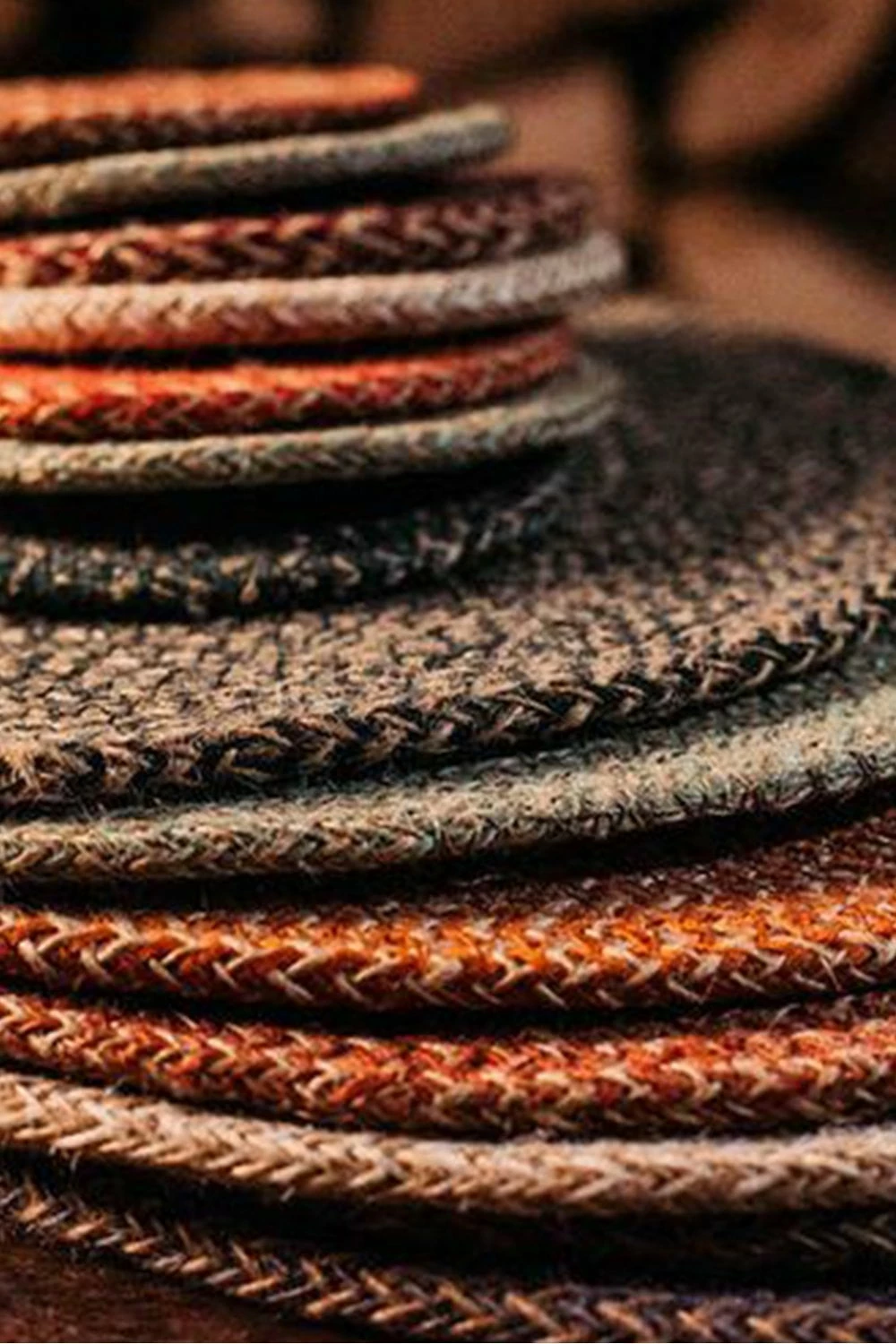 The Home Collection Woven Jute Placemat 38 Cm In Cornflower 4 The Home Collection Woven Jute Placemat 38 Cm In Cornflower