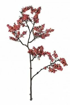 The Home Collection Frosted Red Berry Spray