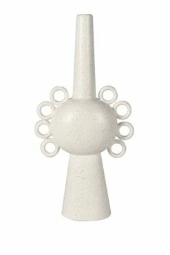 The Home Collection Cream Loop Ceramic Vase - Large 7 The Home Collection Cream Loop Ceramic Vase - Large