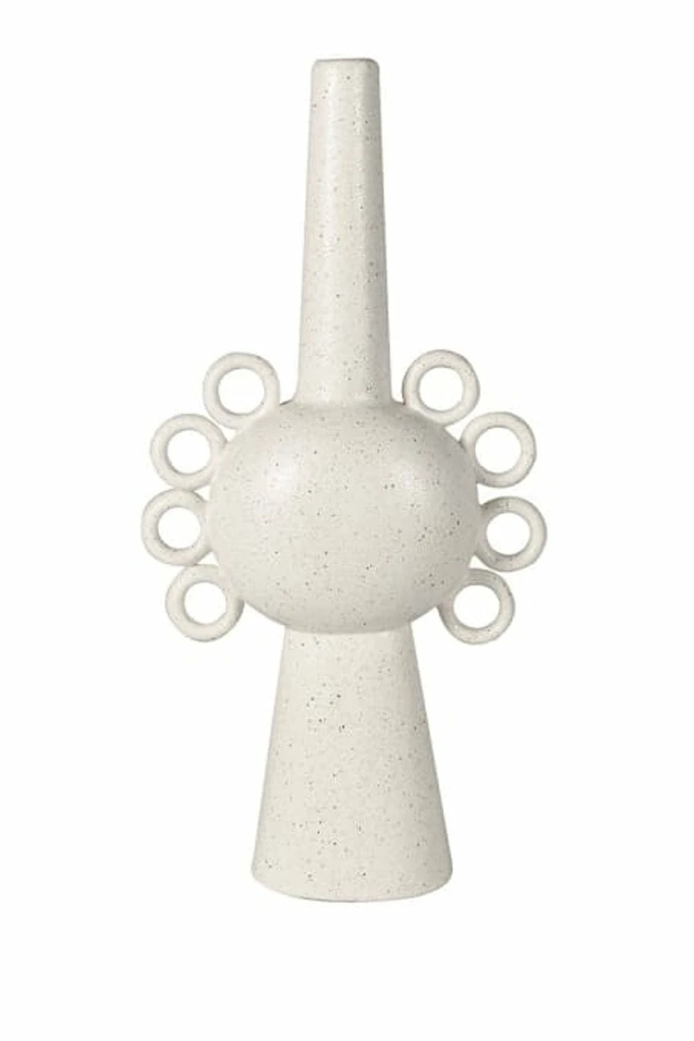 The Home Collection Cream Loop Ceramic Vase - Large 5 The Home Collection Cream Loop Ceramic Vase - Large