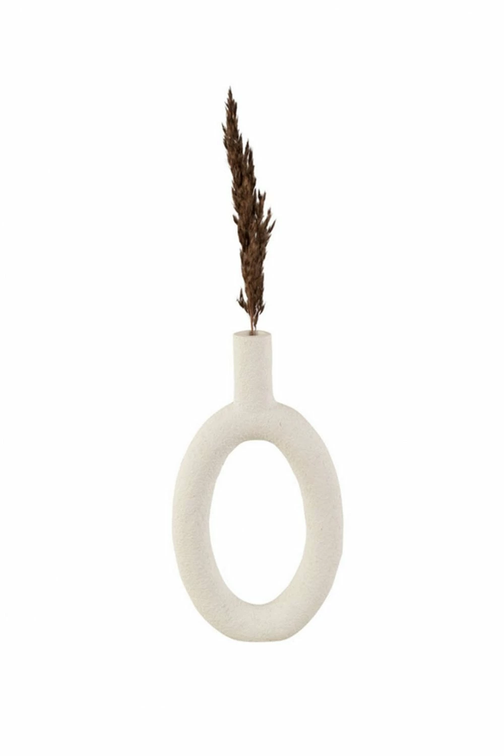 The Home Collection Vase Oval Ring - Ivory 4 The Home Collection Vase Oval Ring - Ivory