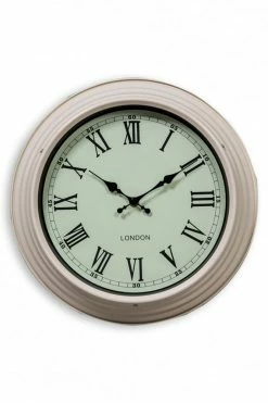 The Home Collection Cream Small London Wall Clock