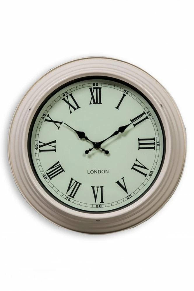 The Home Collection Cream Small London Wall Clock 3 The Home Collection Cream Small London Wall Clock