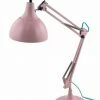 The Home Collection Matt Pink Traditional Desk Lamp