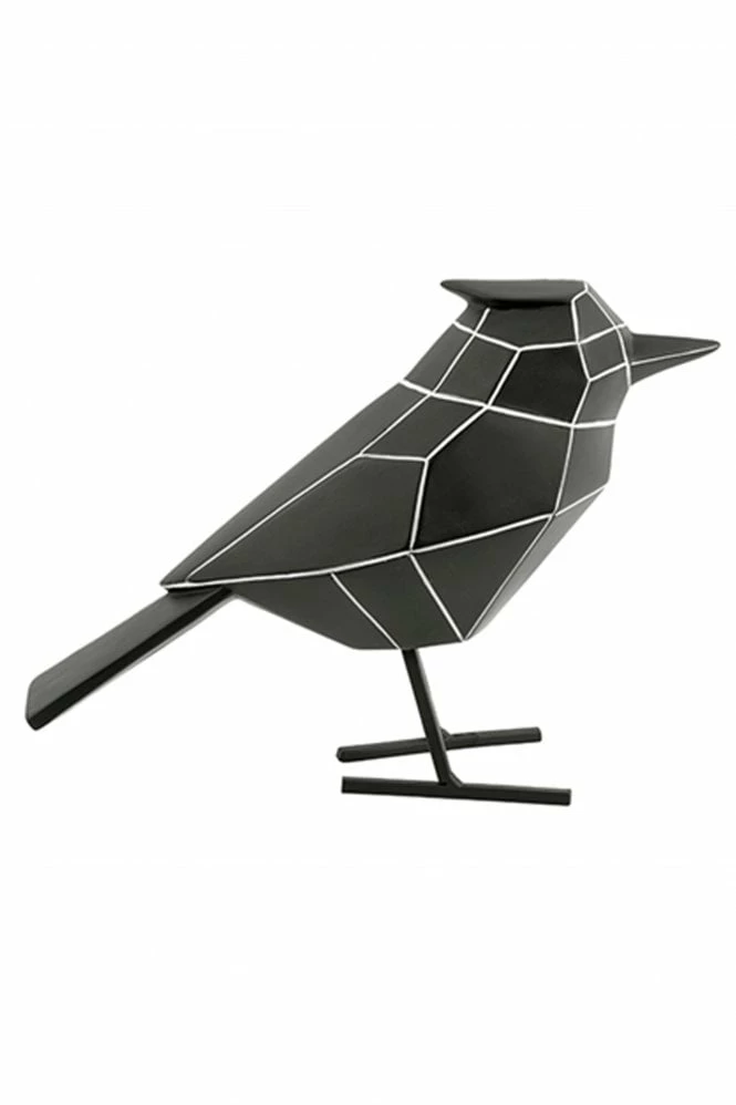 The Home Collection Large Stripe Bird Statue 3 The Home Collection Large Stripe Bird Statue