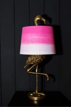 The Home Collection Flamingo Table Lamp With Shade