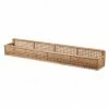 The Home Collection Woven Bamboo Shelf 1 The Home Collection Woven Bamboo Shelf