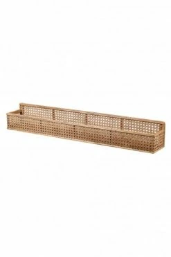 The Home Collection Woven Bamboo Shelf