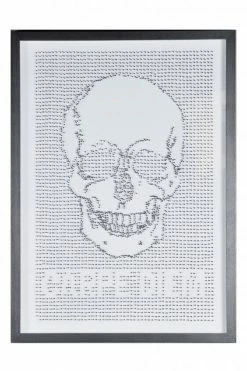 The Home Collection Carpe Diem Statement Pin Framed Canvas