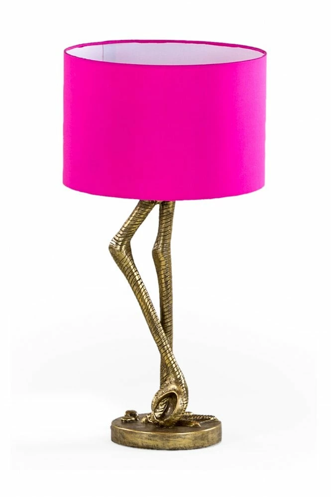The Home Collection Flamingo Leg Table Lamp With Shade 3 The Home Collection Flamingo Leg Table Lamp With Shade
