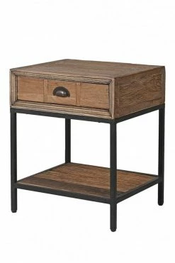 The Home Collection 1 Drawer Side Table