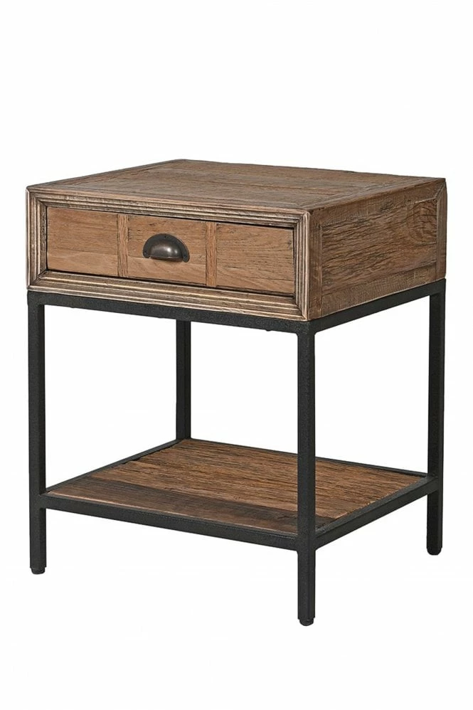 The Home Collection 1 Drawer Side Table 3 The Home Collection 1 Drawer Side Table