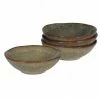 The Home Collection Set Of 4 Brown Blue Bowls 1 The Home Collection Set Of 4 Brown Blue Bowls