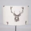 The Home Collection Hereford Straight Drum Shade Stag 1 The Home Collection Hereford Straight Drum Shade Stag