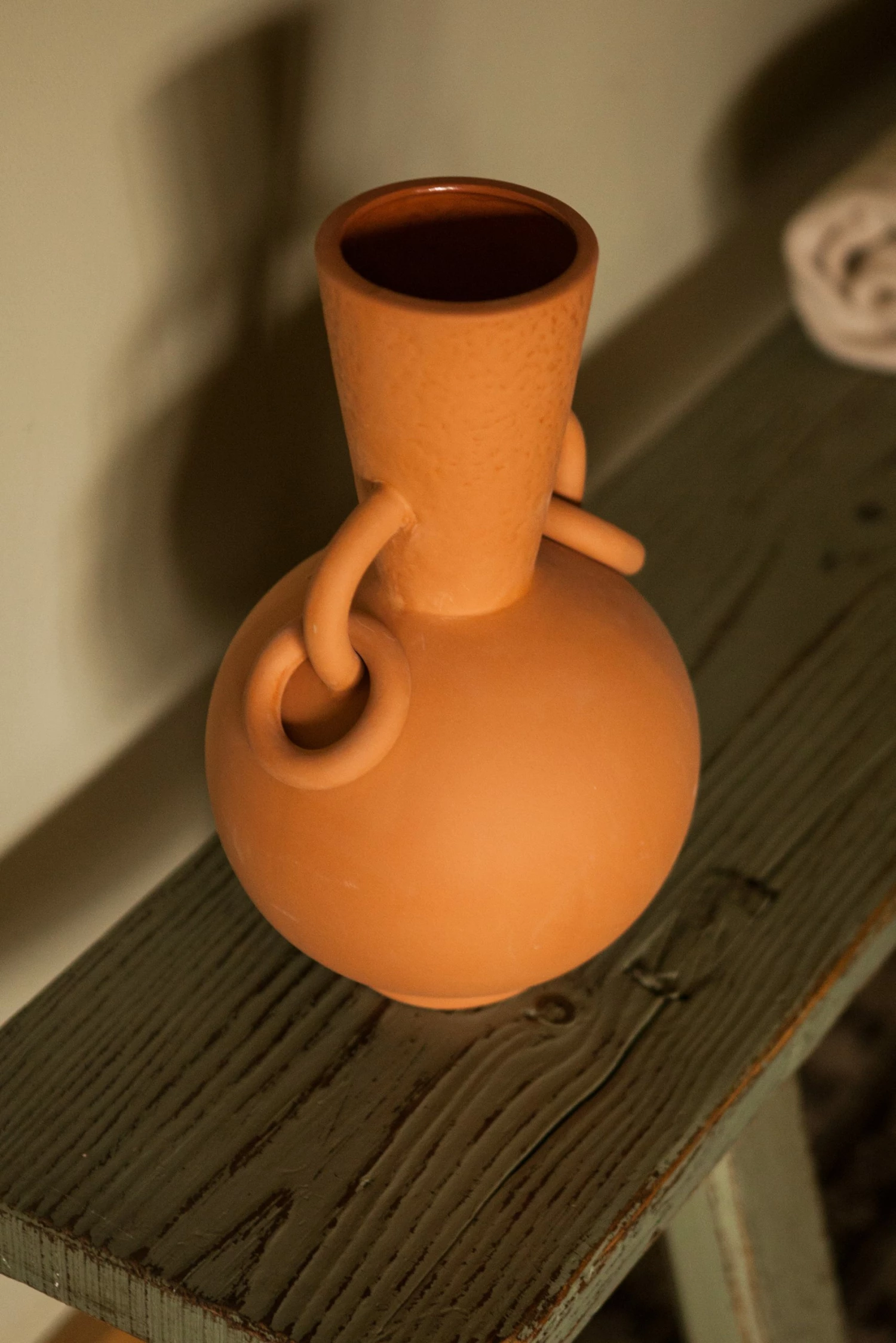 The Home Collection Terra Cotta Vase With Round Handle 4 The Home Collection Terra Cotta Vase With Round Handle