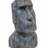 The Home Collection Large Stone Effect Easter Island Head Ornament 2 The Home Collection Large Stone Effect Easter Island Head Ornament