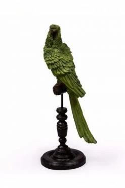The Home Collection Parrot On Perch Figure