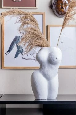 The Home Collection Lady Plant Pot - Ivory