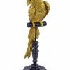 The Home Collection Gold Parrot On Perch Figure 1 The Home Collection Gold Parrot On Perch Figure