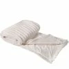 The Home Collection Faux Rabbit Cream Throw